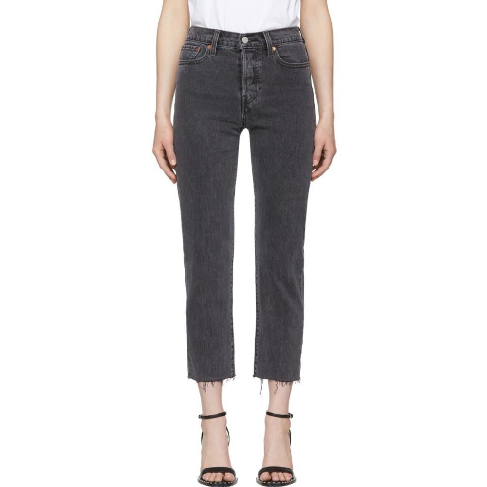 Levi's Gray Wedgie Straight